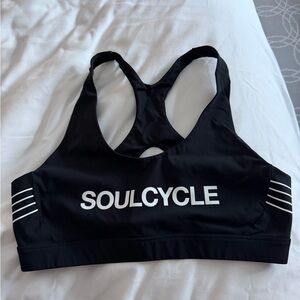 SoulCycle Black and White Sports Bra